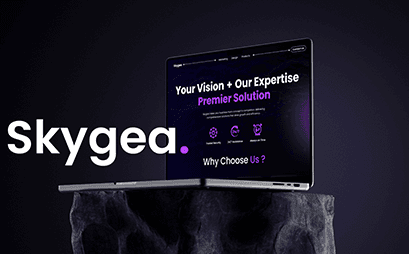 Skygea Website Design